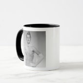 Frau im Kleid Tasse (Vorderseite Links)