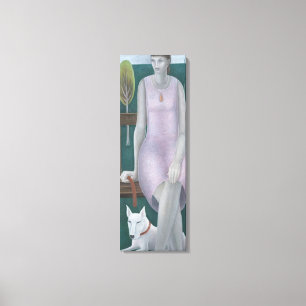 Frau im Park 2006 Leinwanddruck