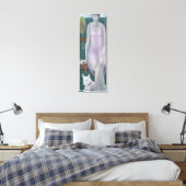 Frau im Park 2006 Leinwanddruck (Insitu (Schlafzimmer))