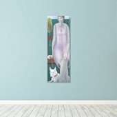 Frau im Park 2006 Leinwanddruck (Insitu (Holzboden))