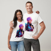 Frau im Stile des Spacesuit T-Shirt (Unisex)