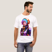 Frau im Stile des Spacesuit T-Shirt (Vorne ganz)