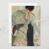 Frau im Studio | Edward Cucuel (Vorne/Hinten)