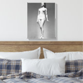 Frau im Swimsuit Leinwanddruck (Insitu (Schlafzimmer))
