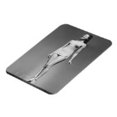 Frau im Swimsuit Magnet (Linke Seite)