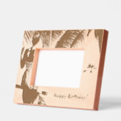 Frau im Swing Geätzte Rahmen (Links)