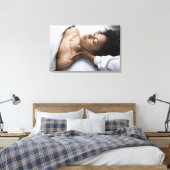 Frau im Wellness-Center Leinwanddruck (Insitu (Schlafzimmer))