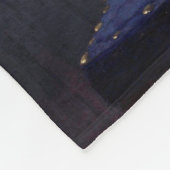 Frau in Blau, Johannes Vermeer Fleecedecke (Ecke)