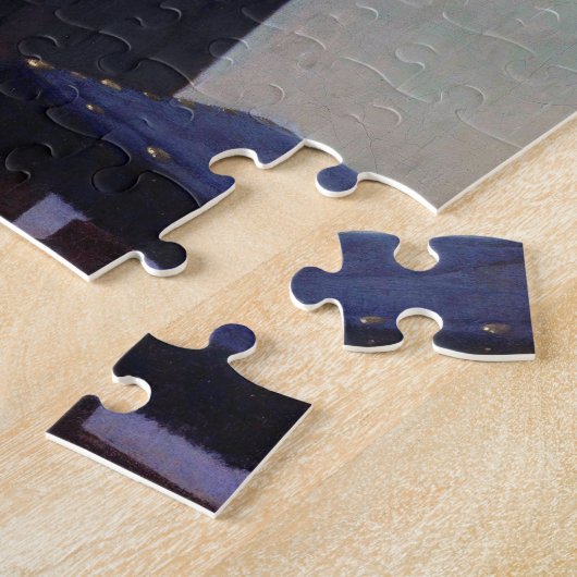 Frau in Blau, Johannes Vermeer Puzzle (Seite)