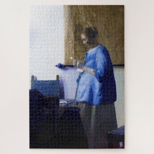 Frau in Blau, Johannes Vermeer Puzzle