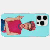 Frau in blauen Jeans Ölgemälde Case-Mate iPhone Hülle (Rückseite (Horizontal))
