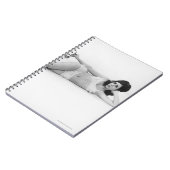 Frau in der Badebekleidung Notizblock (Linke Seite)