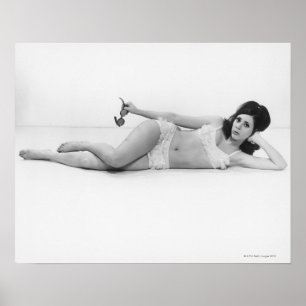 Frau in der Badebekleidung Poster