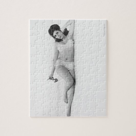 Frau in der Badebekleidung Puzzle (Vertikal)