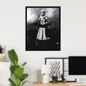 Frau in einem alten griechischen Kostüm 1920 Poster (Heimbüro)