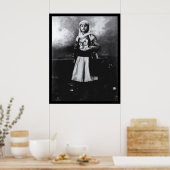 Frau in einem alten griechischen Kostüm 1920 Poster (Küche)