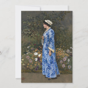 Frau in einem Kimono   Walter Crane Karte
