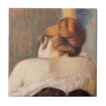 Frau in einem Korsett (von Federico Zandomeneghi)