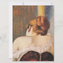 Frau in einem Korsett (von Federico Zandomeneghi)