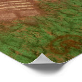 Frau in einem weißen Kleid, 1896 Poster (Ecke)