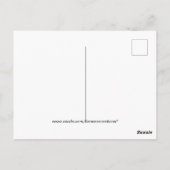 FRAU IN EINER BLAUEN TÜRBAN VON DELACROIX POSTKARTE (Rückseite)