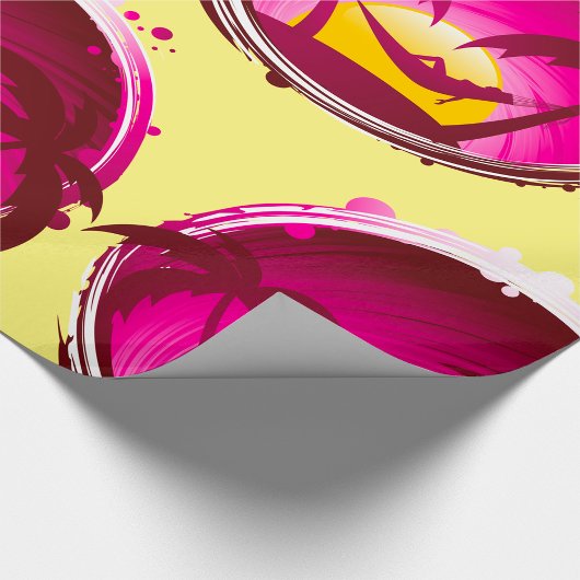 Frau in einer Hängematte Geschenkpapier