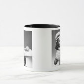 Frau in einer Kappe Tasse (Zentrum)