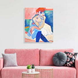 Frau in einer Kluft | Andre Derain | Leinwanddruck