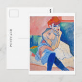 Frau in einer Kluft | Andre Derain | Postkarte (Vorne/Hinten)