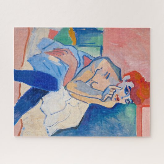 Frau in einer Kluft | Andre Derain | Puzzle (Horizontal)