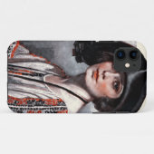 Frau in gestickter Bluse Case-Mate iPhone Hülle (Rückseite (Horizontal))