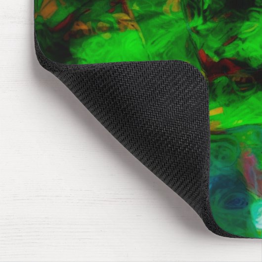 Frau in Hut Mousepad (Ecke)