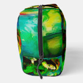 Frau in Hut Waschbeutel (Rechts)