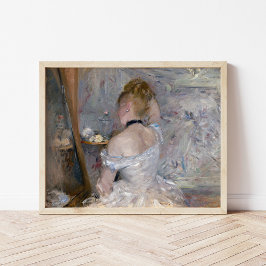 Frau in ihrer Toilette | Berthe Morisot Poster