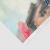 Frau in Kostümliedern-Alligator-Schönheitsdekoupag Seidenpapier (Ausschnitt)