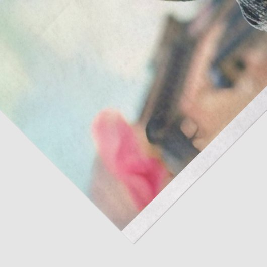 Frau in Kostümliedern-Alligator-Schönheitsdekoupag Seidenpapier (Ausschnitt)