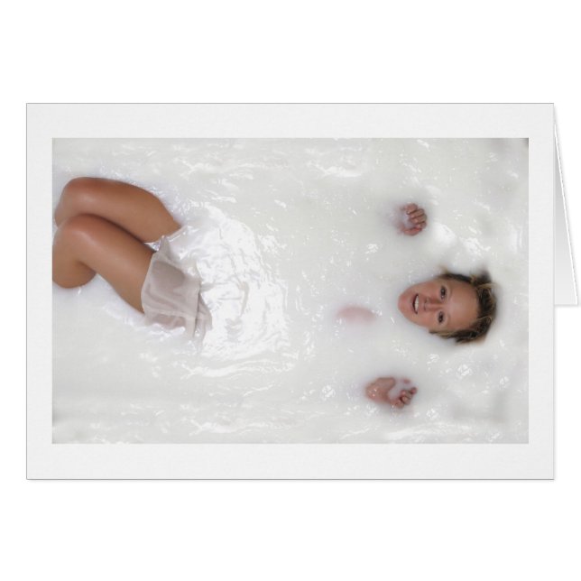 Frau in Milch (Vorderseite (Horizontal))