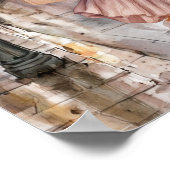 Frau in Paris Poster (Ecke)