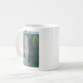 Frau in Park 2006 Kaffeetasse (Vorderseite Links)