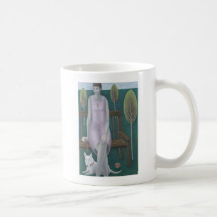 Frau in Park 2006 Kaffeetasse