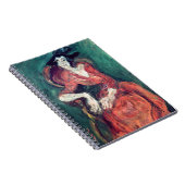 Frau in Red, 1922 Notizblock (Rechte Seite)