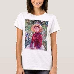 Frau in Rot, Berthe Morisot T-Shirt