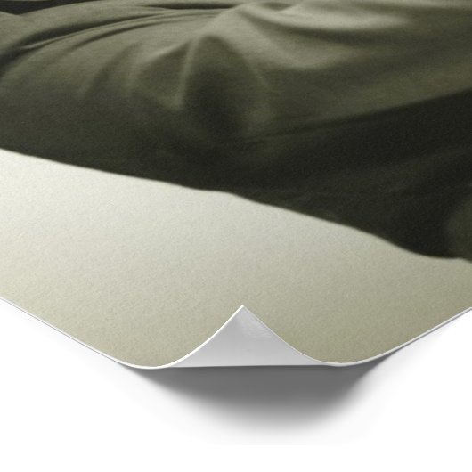 Frau in Soldier Uniform Poster (Ecke)