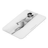 Frau in Swimwear Magnet (Linke Seite)