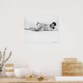 Frau in Swimwear Poster (Küche)