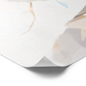 Frau in traditioneller Kleidung Poster (Ecke)