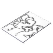 Frau Iron Aries Notebook Notizblock (Linke Seite)