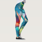 Frau ist ein Träumer Leggings (Rechts)