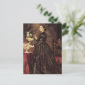 Frau James Guthrie Portrait Postkarte (Stehend Vorderseite)