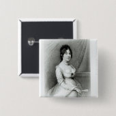 Frau James Madison, Dolley Payne, c.1804-55 Button (Vorne & Hinten)